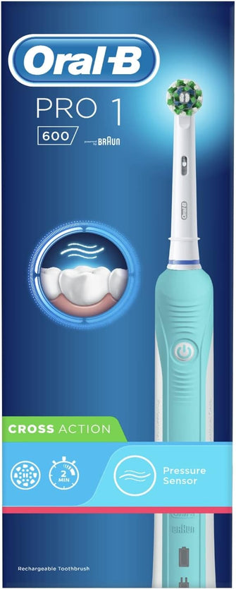 Buy Oral-B,Oral-B Pro 600 Electric Toothbrush - Deep Clean - Gadcet.com | UK | London | Scotland | Wales| Ireland | Near Me | Cheap | Pay In 3 | Health & Beauty