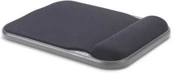 Kensington Ergonomic Gel Mouse Mat with Height Adjustable Wrist Support – Black, for Laser & Optical Mice, 200 x 280 mm