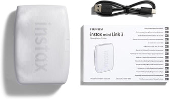 INSTAX mini LINK 3 smartphone photo printer, Clay White