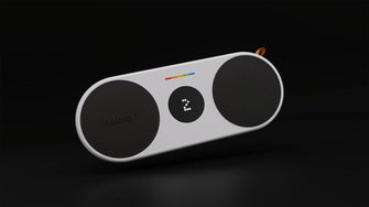 Polaroid P2 Music Player (Black) - Powerful Portable Wireless Bluetooth Speaker Rechargeable with Dual Stereo Pairing