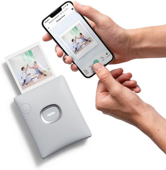 INSTAX SQUARE Link Smartphone Printer - Instant Photo Printing, Square Format, AR Features, Bluetooth Connectivity