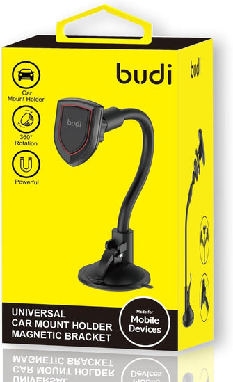 Buy Budi,Budi Phone Holder for Cars, Strong Suction Car Phone Holder for Dashboard / Windscreen / Universal Mobile Phone Holder for Car, 360 Degree Rotation Car Phone Mount for iPhone Samsung Oneplus etc. - Gadcet UK | UK | London | Scotland | Wales| Ireland | Near Me | Cheap | Pay In 3 | Mobile Phone Stands