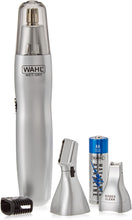 Wahl 3-in-1 Personal Trimmer – Nose, Ear & Eyebrow Trimmer, Washable Heads, Cordless, Ideal for Men & Women, Peach Fuzz & Facial Hair Trimming