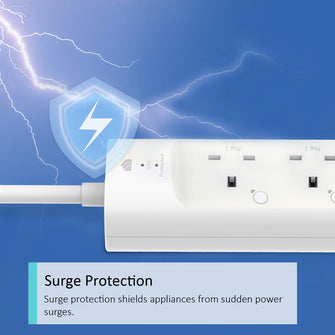 TP-Link Kasa WiFi Power Strip 3 Outlets + 2 USB Ports (KP303)