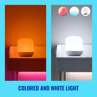 WiZ Smart LED Hero Colour Portable Table Lamp – WIFI Connected, Works with Alexa, Google Assistant & HomeKit, App Control, Energy Monitoring – Ideal for Living Room, Bedroom, Dining Room