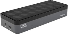Targus Universal Docking Station, USB-C, Quad 4K (QV4K), Supports Four DisplayPort and HDMI Monitors with 100W Power Delivery - Black