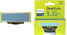 Philips OneBlade Anti-Friction Replacement Blade – For OneBlade Hybrid Shaver & Trimmer, Trim, Edge, Shave, Stainless Steel, 1x Pack (4-Month Supply), Model QP215/50