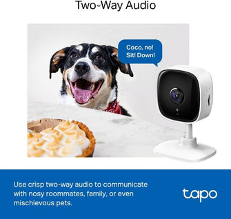 Tapo Mini Smart Security Camera (TC60) – Indoor CCTV with Alexa &amp; Google Home Compatibility