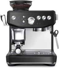 SAGE SES876BTR Barista Express Impress Bean-to-Cup Espresso Coffee Machine – Black Truffle