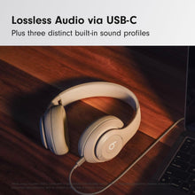 Beats Studio Pro – Wireless Bluetooth Noise Cancelling Headphones – Personalised Spatial Audio, USB-C Lossless Audio, Apple & Android Compatibility, Up to 40 Hours Battery Life – Sandstone