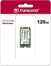 Transcend MTS420S 120GB M.2 2242 SATA III SSD – 6Gb/s, 3D TLC NAND (TS120GMTS420S)