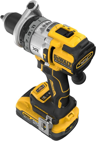 DeWalt DCD1007H2T 18V Cordless Brushless Combi Drill with Powerstack Batteries