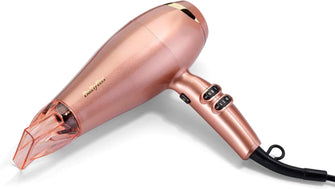 Buy BaByliss,BaByliss Rose Gold 2100W Hair Dryer, Ionic, Lightweight, Smooth Fast Drying, Cool shot, 5336U - Gadcet UK | UK | London | Scotland | Wales| Near Me | Cheap | Pay In 3 | Hair Care