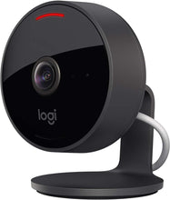 Logitech 961-000490 Circle View Weatherproof Wired Home Security Camera TrueView Video, 180° Wide Angle, 1080p HD, Night Vision, 2-Way Audio, Encrypted and Apple HomeKit Secure Video - Black - 1