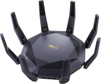 Buy ASUS,ASUS RT-AX89X (AX6000) Dual Band 12-stream WiFi 6 Extendable Gaming Router, Dual 10G Ports, Gaming Port, Mobile Game Mode, Subscription-free Network Security, Instant Guard, VPN, AiMesh Compatible - Gadcet UK | UK | London | Scotland | Wales| Near Me | Cheap | Pay In 3 | Network Cards & Adapters