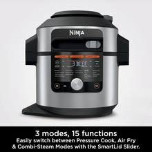 Ninja Foodi MAX 15-in-1 SmartLid Multi-Cooker 7.5L [OL750UK] Smart Cook System, Digital Cooking Probe, Electric Pressure Cooker, Air Fryer - 2