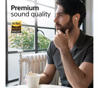 Sony WF-1000XM5 Wireless Noise Cancelling Earbuds – Bluetooth, Mic, 24H Battery, Quick Charge, IPX4 - Silver - 5