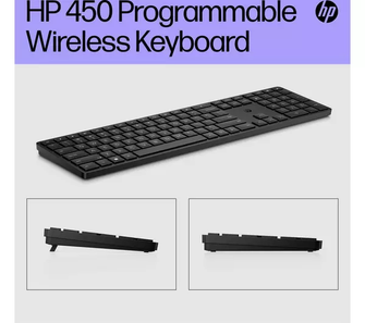 HP 450 Programmable Wireless Keyboard [Black] - 2