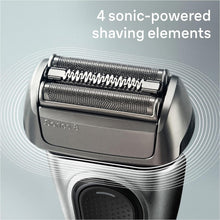 Braun Series 8 Electric Shaver for Men, 4+1 Shaving Elements & Precision Long Hair Trimmer, SmartCare Center, Wet & Dry Electric Razor with 60 Min. Runtime, Gifts for Men,8567cc, Silver - 3