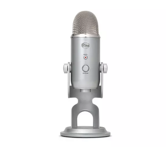 Yeti Blue USB Streaming Microphone - Silver, Optimized for Podcasting and Gaming - 1