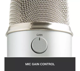 Yeti Blue USB Streaming Microphone - Silver, Optimized for Podcasting and Gaming - 6