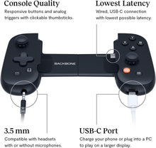 BACKBONE One Mobile Gaming Controller for Android (USB-C) - PlayStation Edition - Turn Your Phone into a Gaming Console - Black - 3
