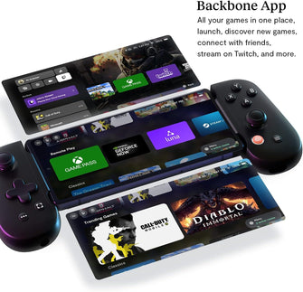 BACKBONE One Mobile Gaming Controller for Android (USB-C) - PlayStation Edition - Turn Your Phone into a Gaming Console - Black - 6