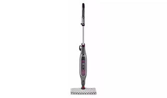 Shark Automatic Klik n' Flip Steam Mop for Hard Floors with Intelligent Steam Control, Steam Blaster, 2 Machine Washable Cleaning Pads & Fill Flask, 350ml, 6m Cord, Grey/Bordeaux S6003UK - 8