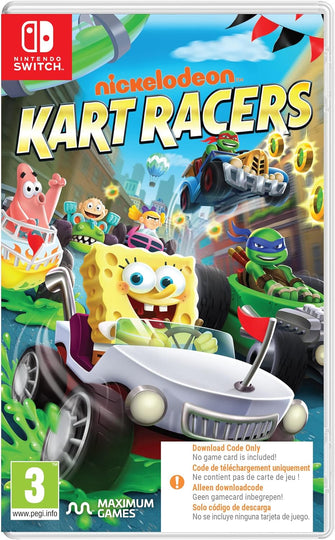 Nickelodeon Kart Racers - Nintendo Switch (Download Code Only) - 1