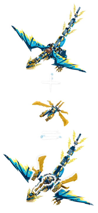 LEGO 71796 Elemental Dragon VS Empress Mech - 4