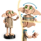 LEGO 76421 Harry Potter Dobby the House-Elf Set, Movable Iconic Figure Model, Toy or Bedroom Accessory Decoration, Character Collection, Gift for Girls, Boys, Teens and All Fans Aged 8+ - 5