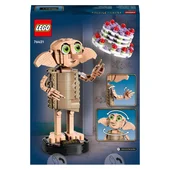 LEGO 76421 Harry Potter Dobby the House-Elf Set, Movable Iconic Figure Model, Toy or Bedroom Accessory Decoration, Character Collection, Gift for Girls, Boys, Teens and All Fans Aged 8+ - 8