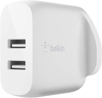 Belkin Boost Charge Dual USB-A Wall Charger 24 W + USB-A to USB-C Cable - 2