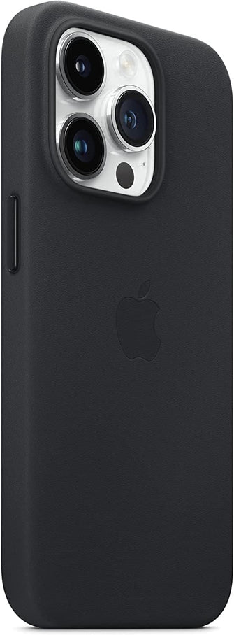 Apple iPhone 14 Pro Leather Case with MagSafe - Midnight - MPPG3ZM/A - 5