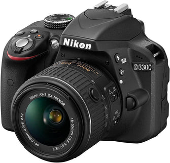 Nikon D3300 Digital SLR Camera with 18-55mm VR II Lens Kit (24.2 MP, 3 inch LCD) - Black - 2