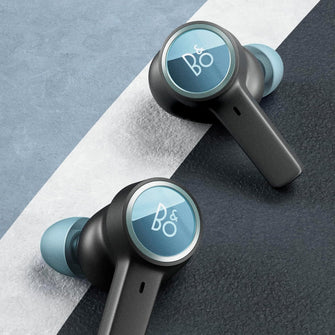 Bang & Olufsen Beoplay EX - Bluetooth Active Noise Cancelling Earphones, Playtime Up to 20 Hours, Waterproof IP57, Sport and Play with Charging Case - Anthracite/Oxygen - 6