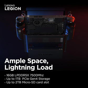 Lenovo Legion Go Handheld Gaming Console | 8.8 inch 2K Display | AMD Ryzen Z1 Extreme | 16GB RAM | 512GB SSD | Windows 11 Home  - 2