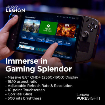 Lenovo Legion Go Handheld Gaming Console | 8.8 inch 2K Display | AMD Ryzen Z1 Extreme | 16GB RAM | 512GB SSD | Windows 11 Home  - 6