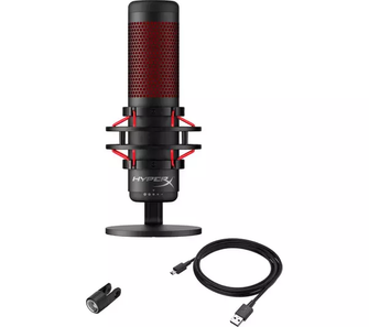 HYPERX HX-MICQC-BK Quadcast Gaming Microphone - Black - 3