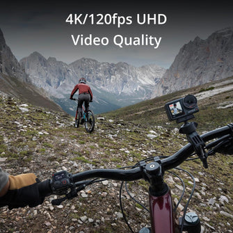 DJI Osmo Action 4 Adventure Combo - 4K/120fps Waterproof Action Camera - Outdoor Camera - 5