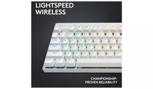 Logitech PRO X TKL Wireless Gaming Keyboard - White - 2