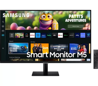 SAMSUNG M5 27 inch Full HD HDR LED Smart Monitor (No Aerial) - LS27CM500EU - 1