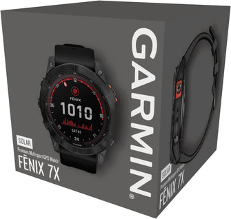 Garmin fēnix 7X SOLAR, Large Multisport GPS Smartwatch, Solar Charging, Advanced Health and Training Features, Up to 37 days battery life, Black - 7