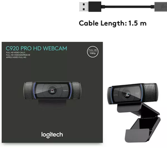 LOGITECH Pro C920 Full HD Webcam - 8