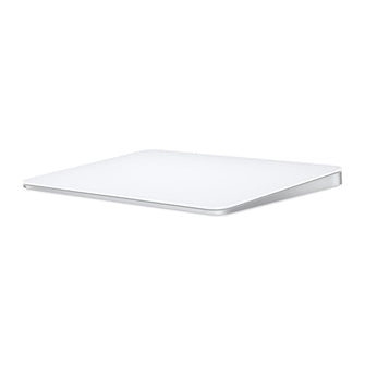 Apple Magic Trackpad - Bluetooth, Rechargeable, Compatible with Mac & iPad - White - 1