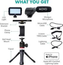 Movo iVlogger Vlogging Kit for iPhone - 1