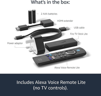 Amazon Fire TV Stick Lite with Alexa Voice Remote Lite (2nd Gen) - 6