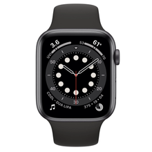 Apple Watch Series 6 Cellular - Space Grey Aluminium With Black Sports Band, 44 Mm - 1