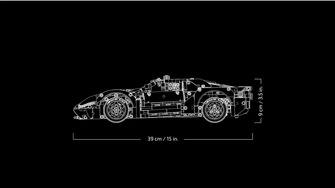 LEGO Technic 42154 2022 Ford GT Car Model Car Set - 6