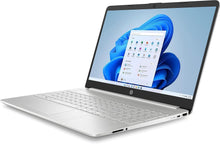 HP Laptop PC 15s-fq0028na - Intel Pentium Silver N5030 Processor - 4GB RAM - 128GB SSD - 15.6 inch HD display - Windows 11 Home - Natural Silver - 5